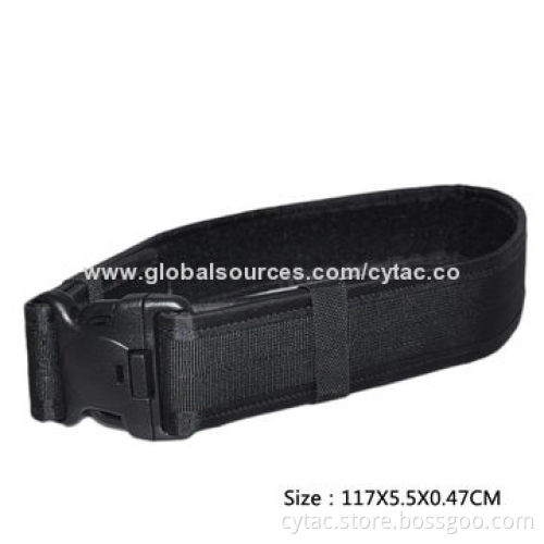 Black Duty Belt for Police Military Equipment